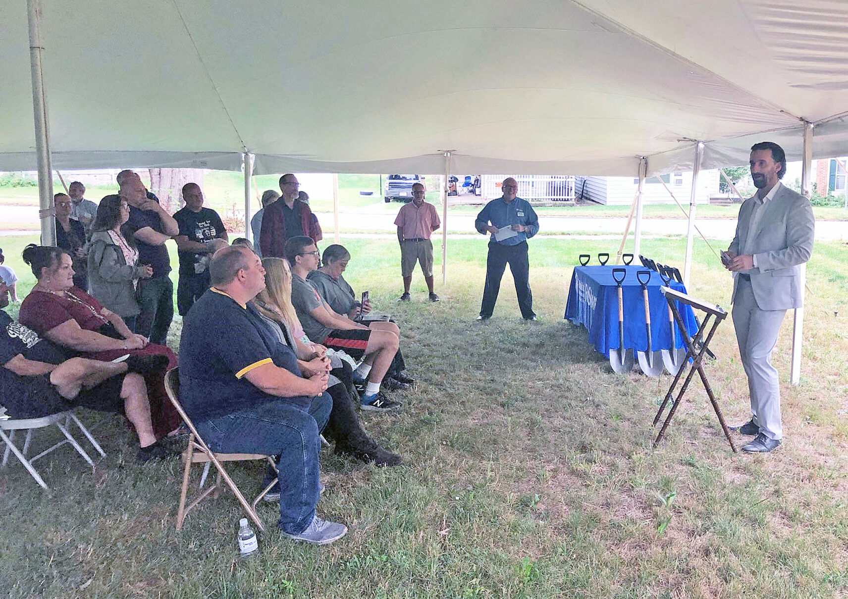Ground broken on new Habitat home in Goshen